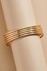  Gold Row Bracelet