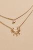  Starburst Layered Necklace