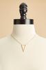  Embellished Triangle Pendant Necklace