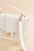  White Denim Crossbody
