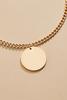  Delicate Disc Necklace