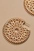  Mandala Hoop Earrings