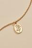  Gold Leaf Necklace