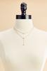  Layered Bezel Necklace