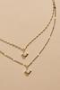  18k Iridescent Sunburst Layered Necklace