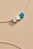  Fine Plated Delicate Stones Necklace