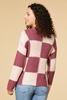  Checkmate Chic Sweater