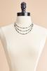  Layered Rhinestone Necklace