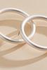  Matte Circle Earrings