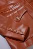  Caché Faux Leather Military Jacket