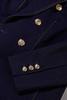  Caché Denim Button Blazer