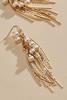  Fringed Pearl Earrings