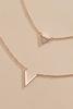  Rose Gold Delicate Necklace Set