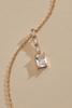  Baguette Pendant Necklace