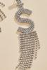  S Initial Earrings