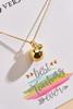  Fine Plated Best Teacher Necklace