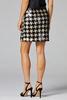  Caché Sequin Houndstooth Skirt