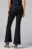  Caché Embellished Button Flared Jeans