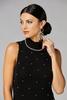  Caché Embellished Neck Tank