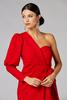  Caché One Shoulder Ruched Dress