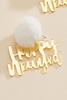  Happy New Year Earrings