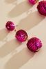  Tiered Sequin Ball Earrings