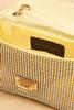 Gold Rhinestone Clutch