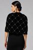  Caché Velvet Embellished Cape