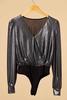 Gunmetal Glimmer Bodysuit
