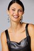  Caché Linear Chunky Jewel Earrings