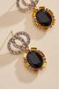  Multi Stone Dangle Earrings
