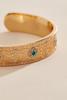 Textured Embellished Cuff Bracelet