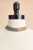  Two Tone Rhinestone Necklace