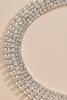  Rhinestone Necklace And Earrings Set