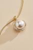  18k Pearl Pendant Necklace