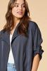  Draping By Utility Jacket