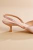  Satin Slingback Kitten Heels