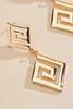  Gold Diamond Dangle Earrings