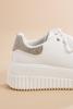  Bling Back Platform Sneakers
