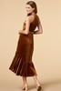  Velvet Touch Midi Dress