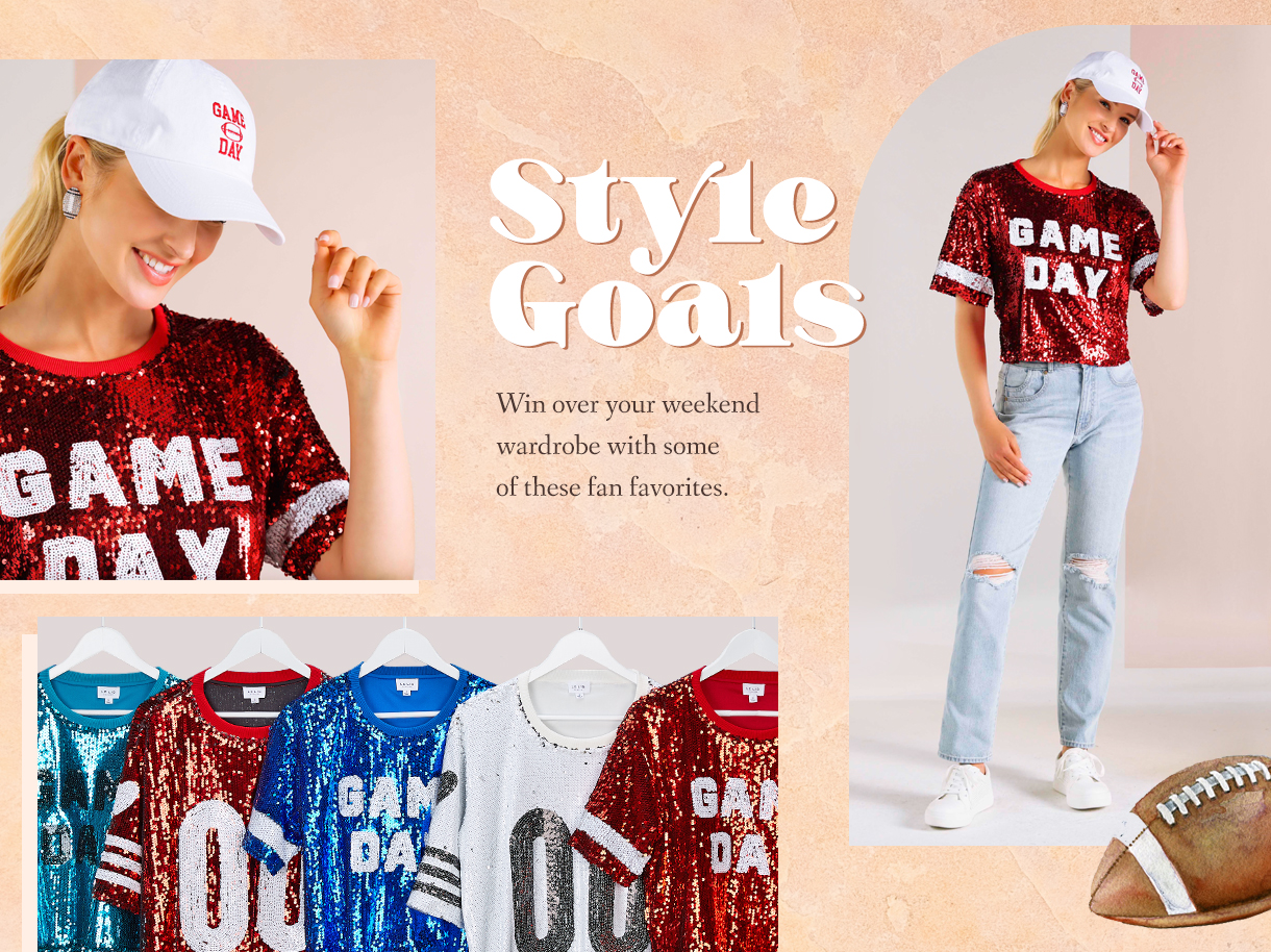 Style Goals. Win over your weekend wardrobe with some of these fan favorites.